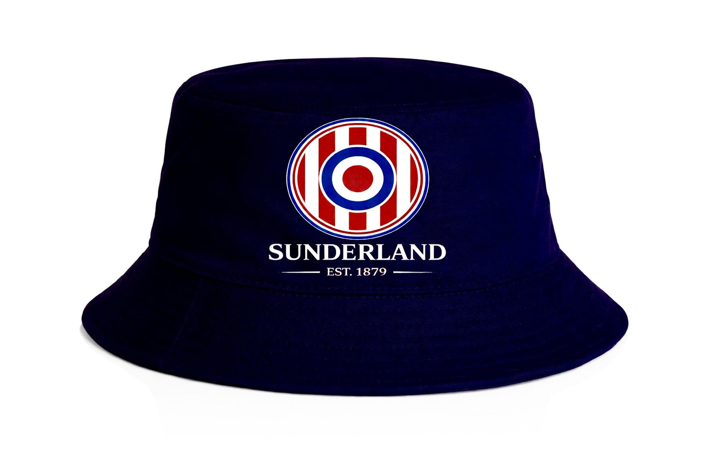 Sunderland Navy Bucket Hat Crest