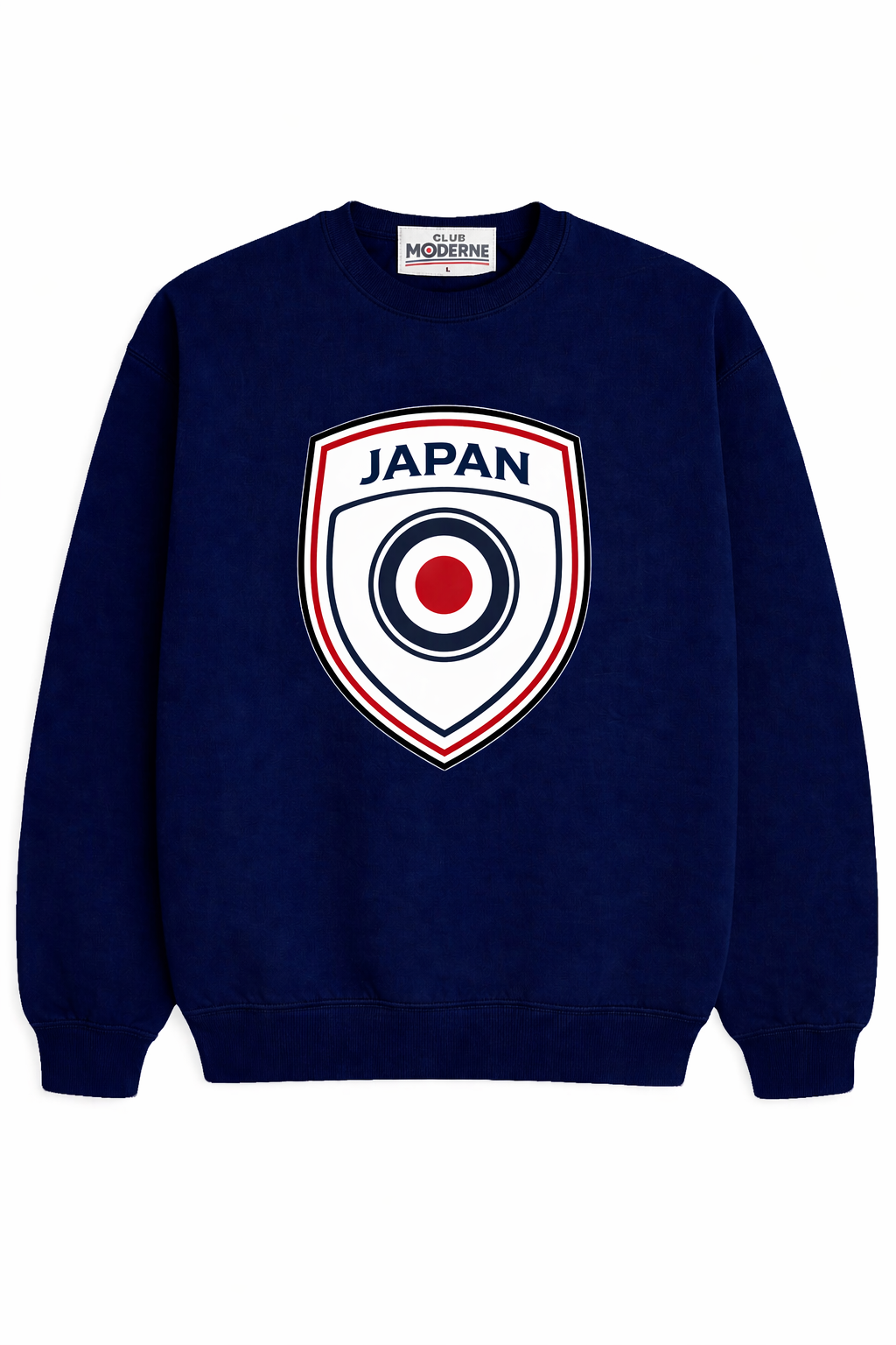 Japan Navy Blue Sweatshirt Shield