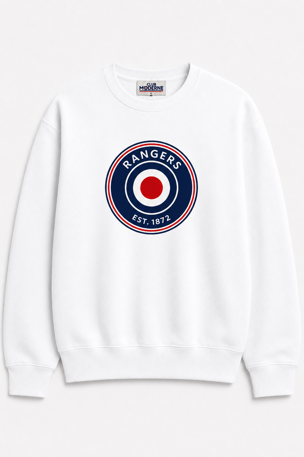 Rangers White Sweatshirt