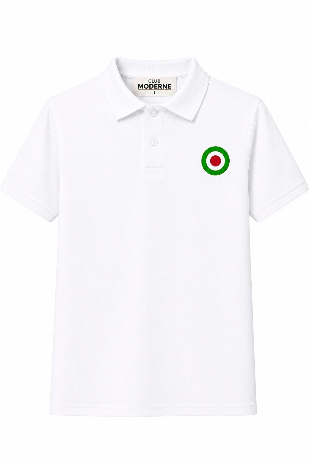 SSC Napoli White Polo Shirt