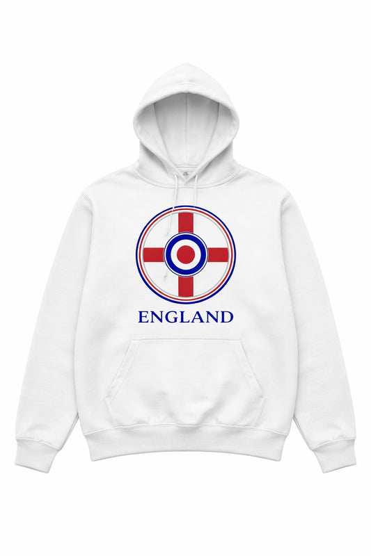 England White Hoodie Crest