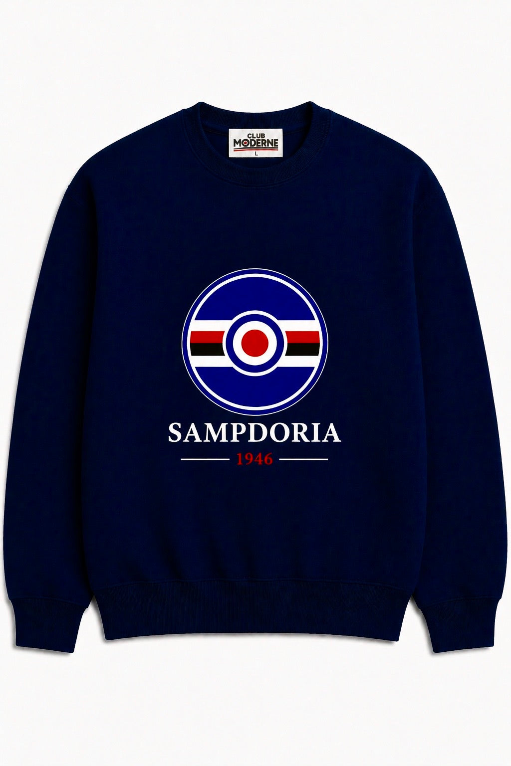 Sampdoria Navy Sweatshirt Crest