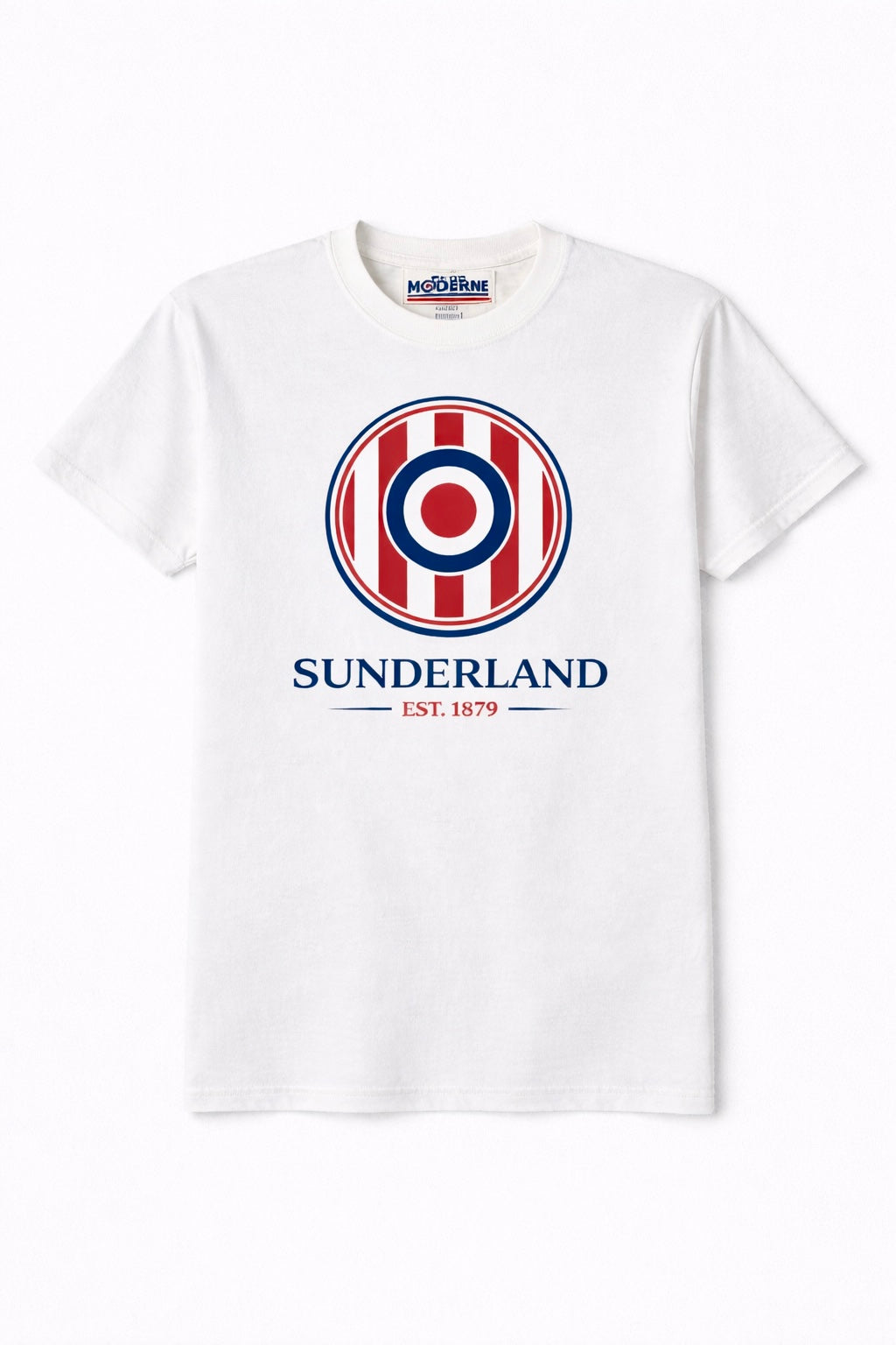 Sunderland White T-shirt Crest