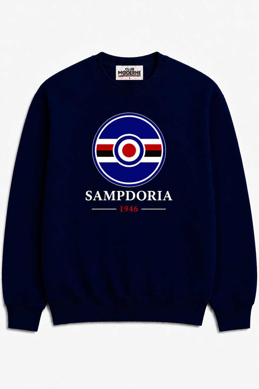 Sampdoria Navy Sweatshirt Crest