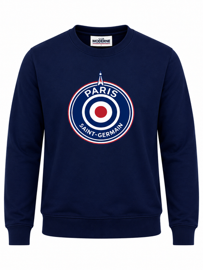 Paris Saint-Germain Navy Blue Sweatshirt Crest