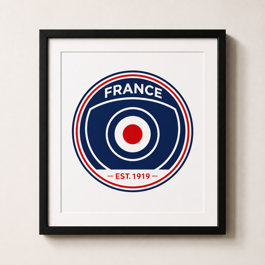 Paris Saint-Germain White Print Crest