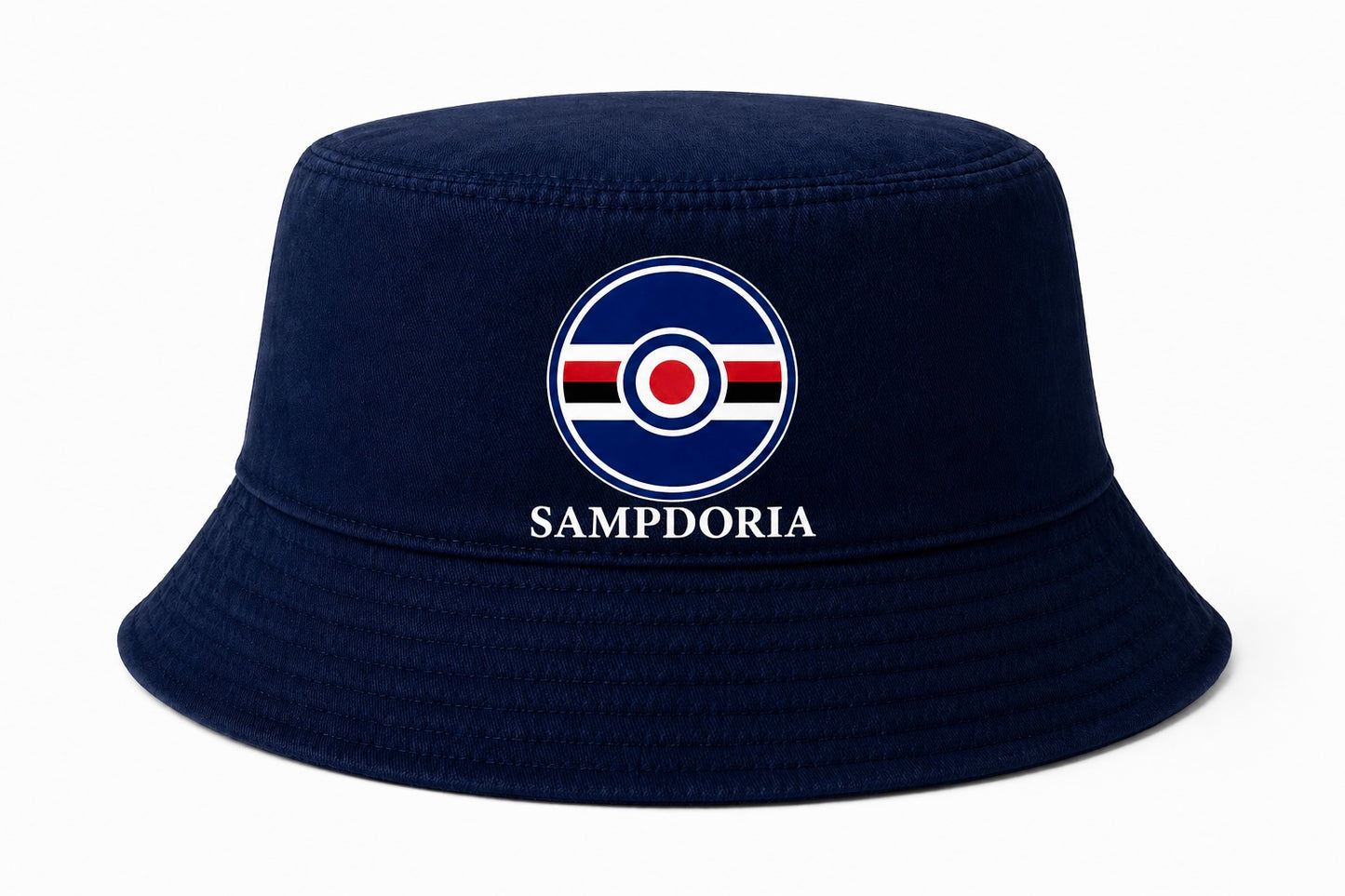 Sampdoria Navy Bucket Hat Crest