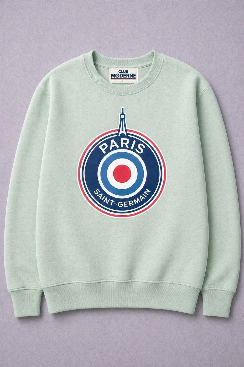 Paris Saint-Germain Mint Sweatshirt Crest