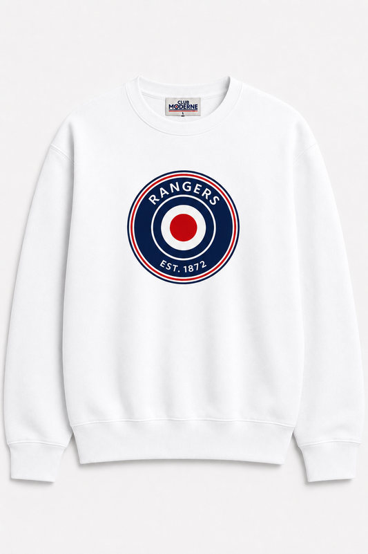 Rangers White Sweatshirt