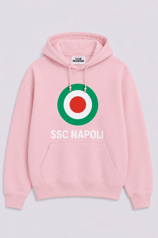 SSC Napoli Pink Hoodie