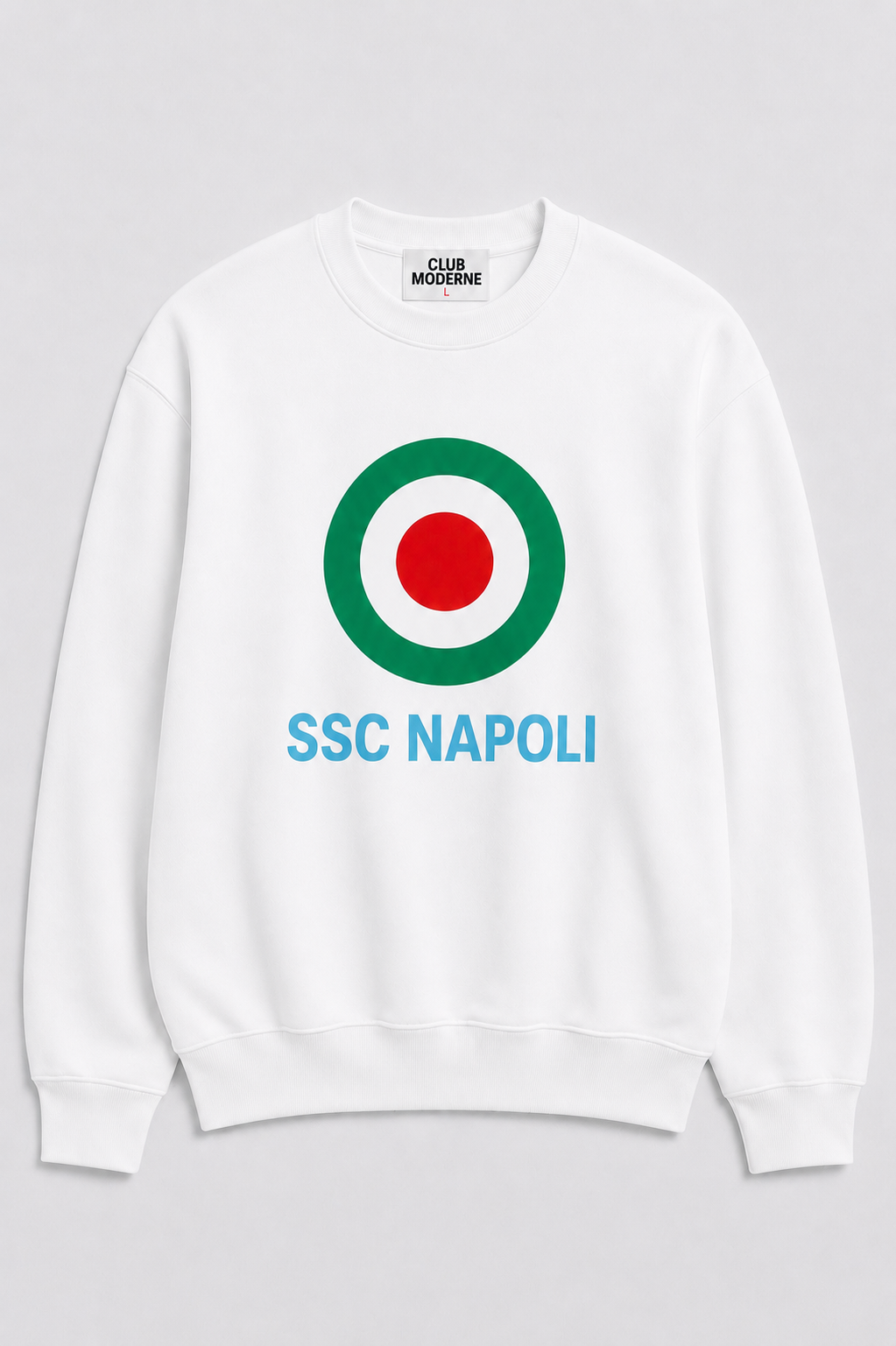 SSC Napoli White Sweatshirt