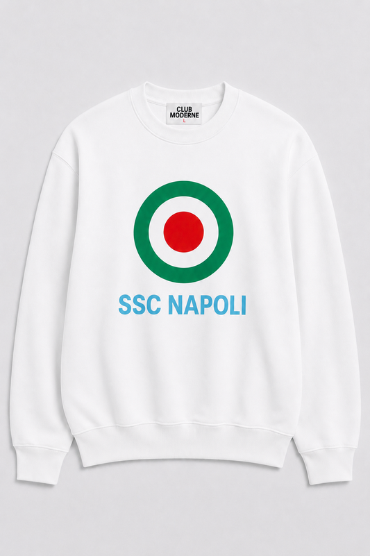 SSC Napoli White Sweatshirt