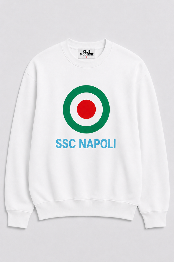 SSC Napoli White Sweatshirt