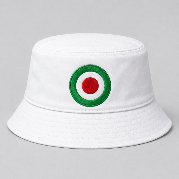 SSC Napoli White Bucket Hat