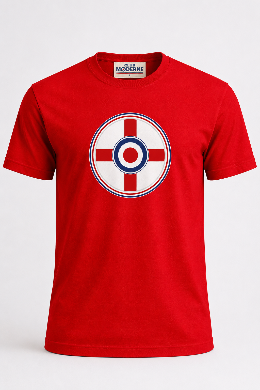 England Red T-Shirt Crest